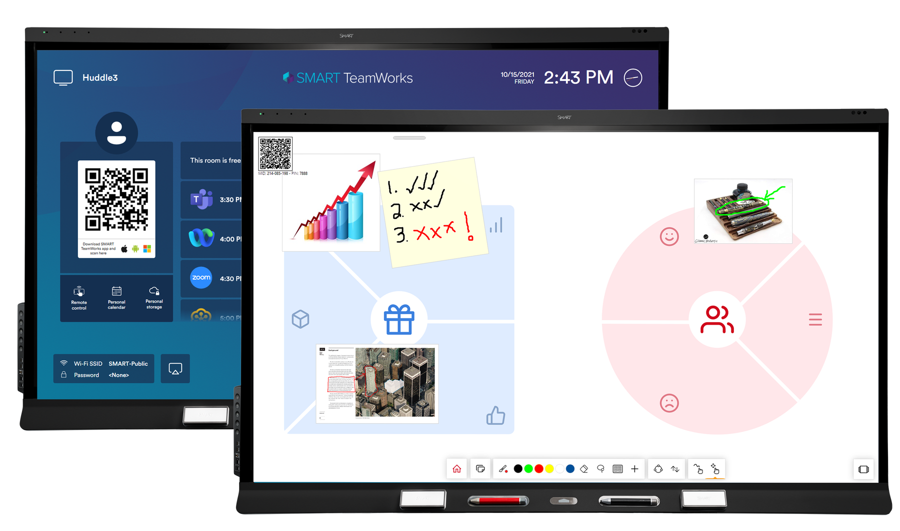 Technetix collaboration display suite for the workplace