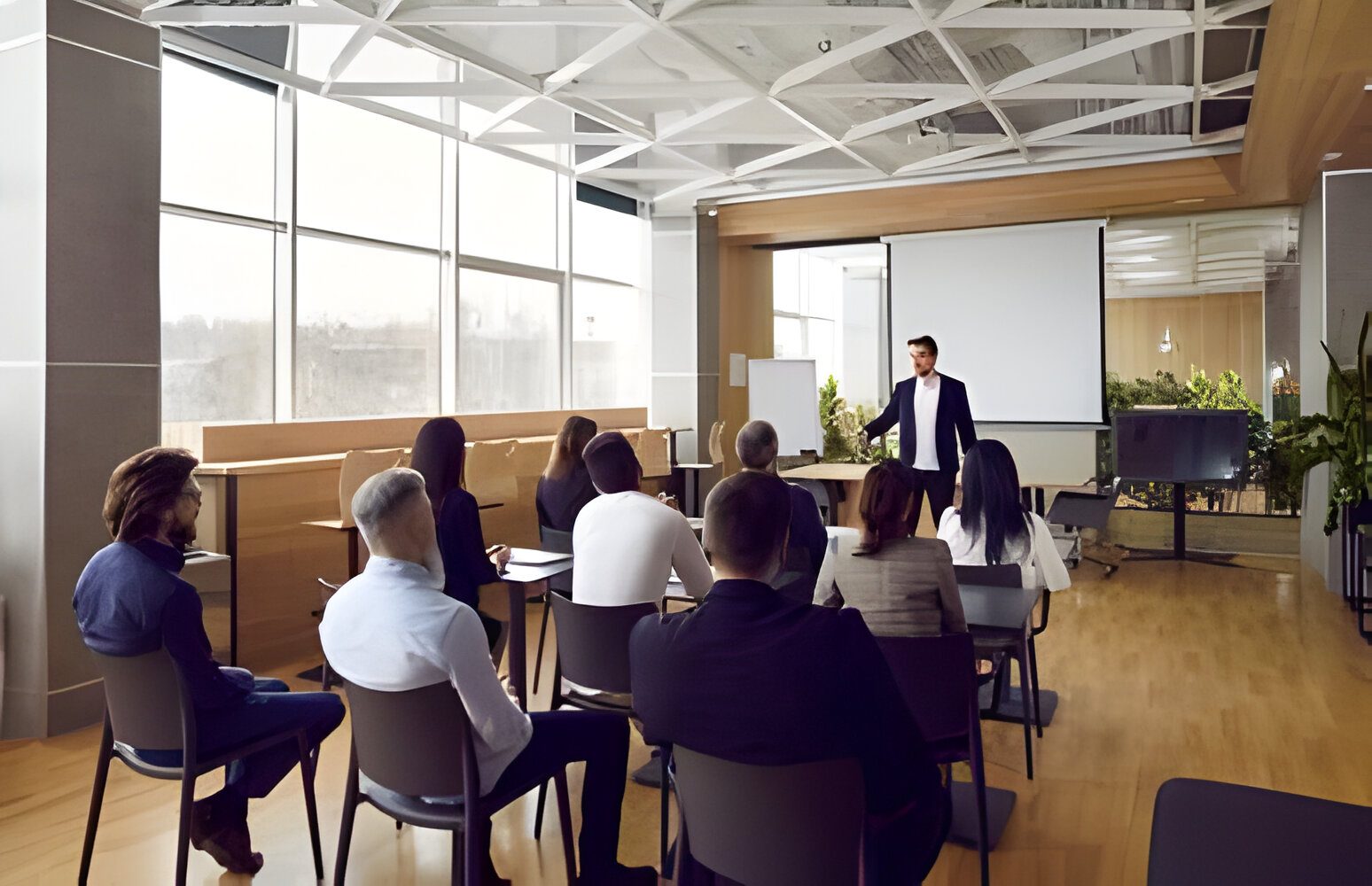 A professional development and training session led by Technetix